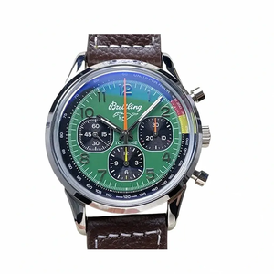 Replica Breitling Top Time Green Dial 41 mm AB01762A1L1X1