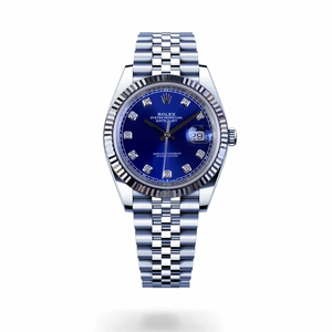Replica Datejust Blue Diamond Dial 41mm 126334