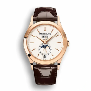 Replica Complications 5396R-011 Patek Philippe ANNUAL CALENDAR, MOON PHASES. 38.5 mm, Rose Gold