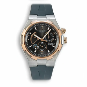 Super Clone Overseas Dual Time 47450000M-9644 Black Dial 42.5mm
