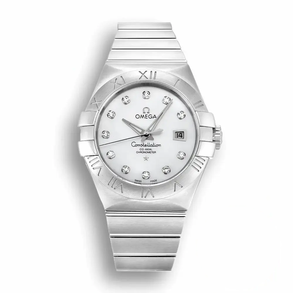 Replica Omega Constellation Silver Dial 38mm 123.10.38.21.52.001