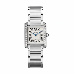 Replica Cartier Tank Must Women Steel Strap 22 mm W4TA0011