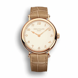 Replica Calatrava 7200R-001 Patek Philippe Ultra-thin mechanical self-winding movement. 34.6 mm, Rose gold