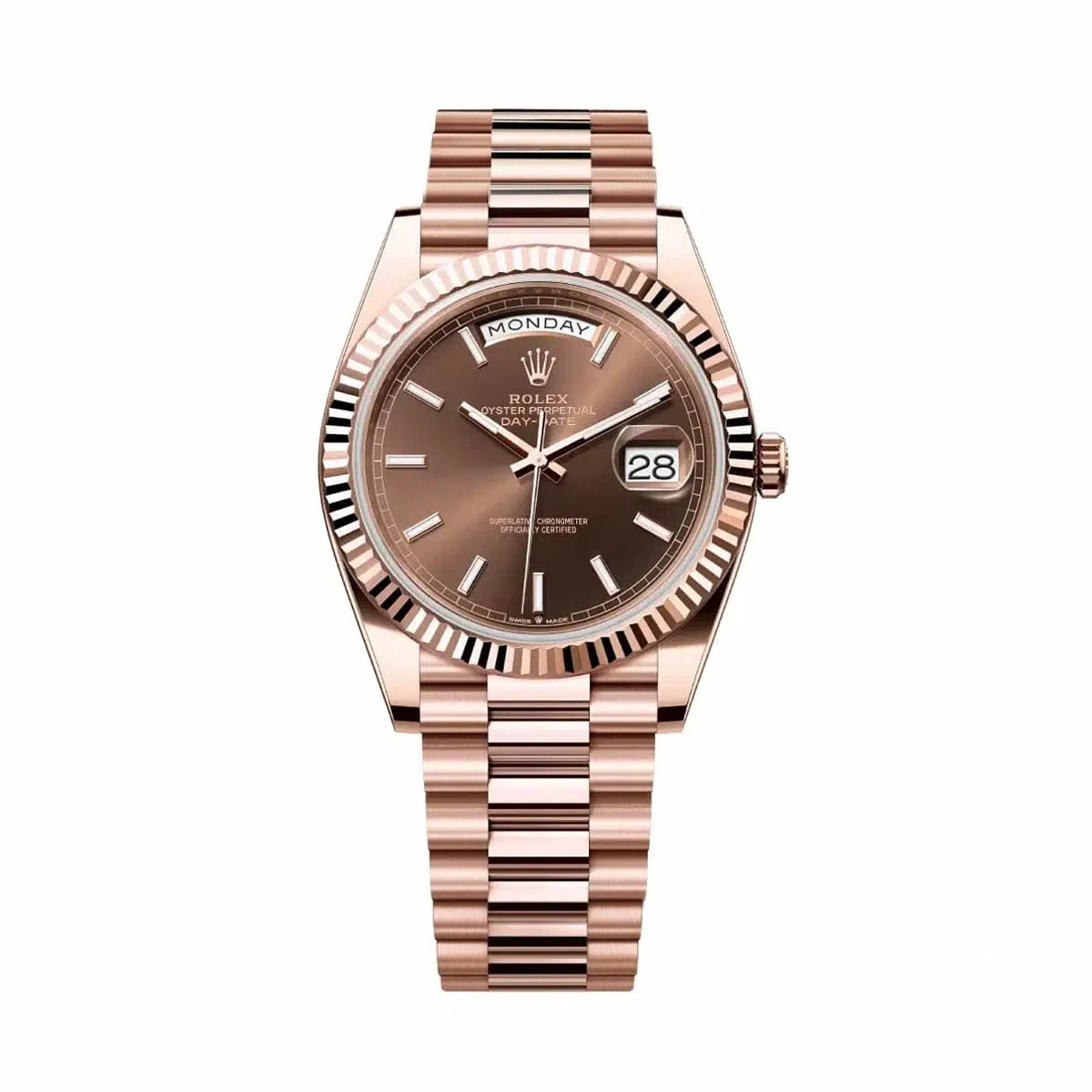 Rolex 228235-0053 Day-Date 40 Everose Chocolate