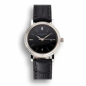 Replica Patek Philippe Calatrava Double Dial 28 mm, Stainless Steel