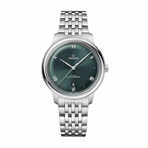 Super Clone Omega De Ville Prestige 40 mm, Green Dial 434.10.40.20.10.001