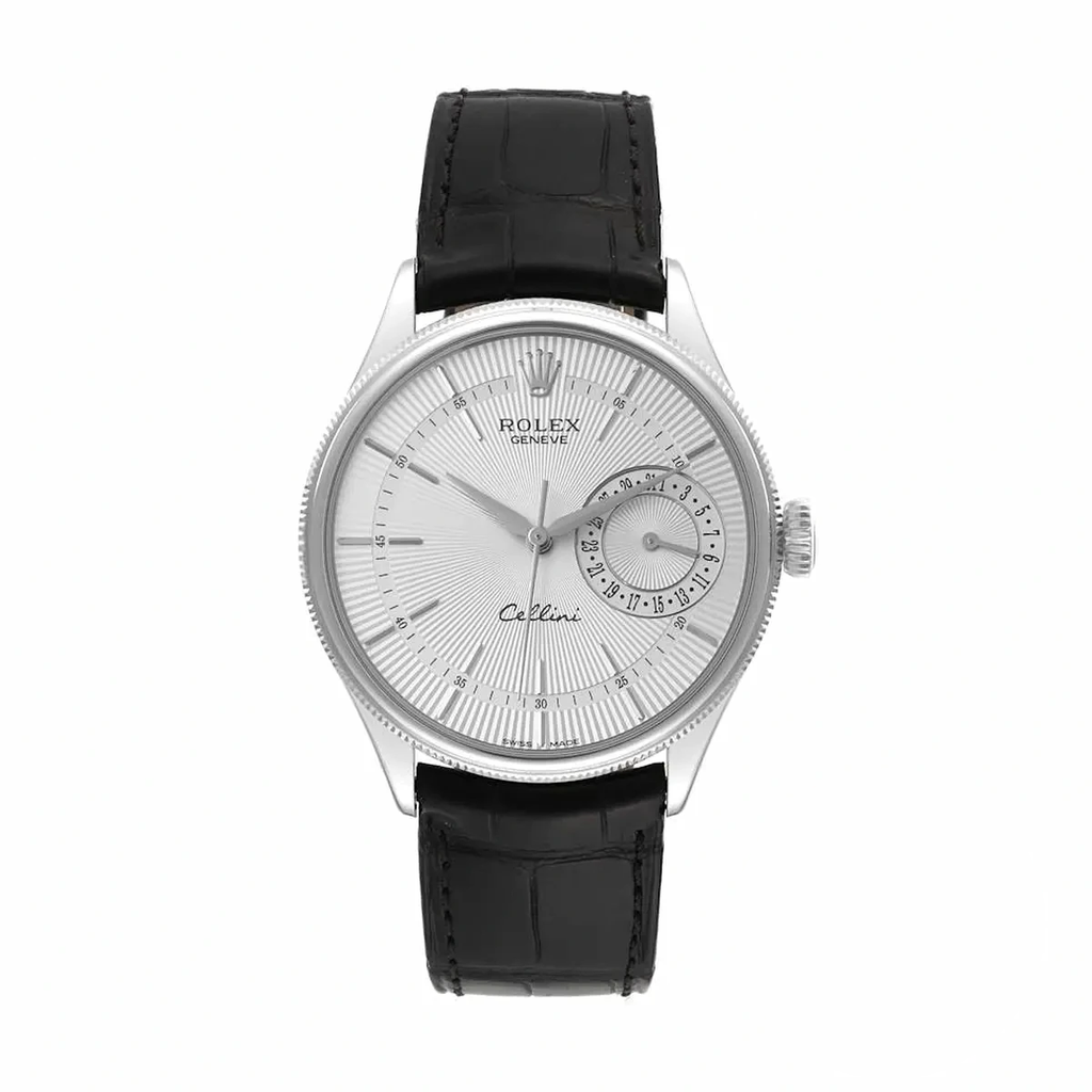 Replica Cellini Date White Gold 50519.002 39mm White Dial
