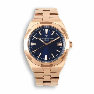 Replica Vacheron Constantin Overseas 4500V110R-B705 Rose Gold, Blue Dial