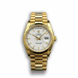 Replica Rolex Day-Date 116610 36mm White Dial