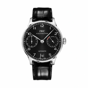 Replica IWC Portugieser 7 Days Automatic Black Dial IW500703