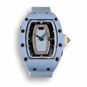Super Clone Richard Mille037 Ceramic Blue Strap