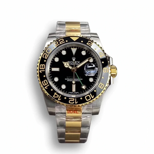 Super Clone Rolex GMT-Master II 40mm Dial Black 126710BLRO-0001