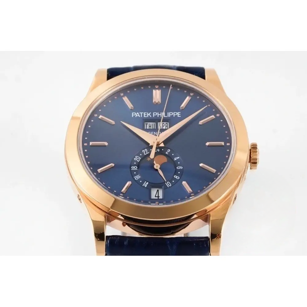 Super Clone Complications 5396R-015 Patek Philippe ANNUAL CALENDAR, MOON PHASES. 38.5 mm, Rose Gold - Image 3