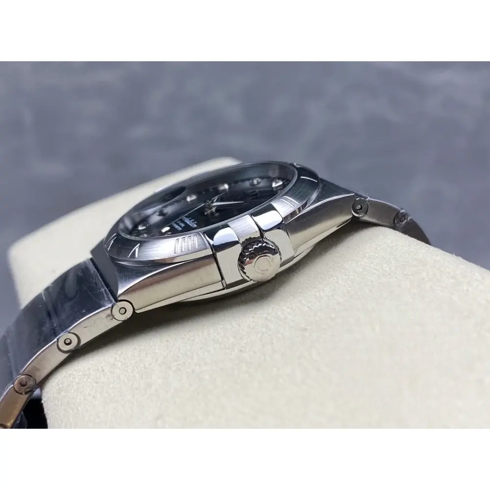 Replica Omega Constellation Black Dial 38mm 123.10.38.21.51.001 - Image 4