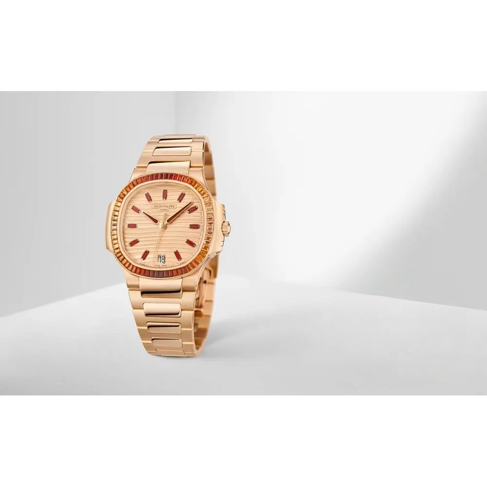 Replica Nautilus 7118/1300R-001 Patek Philippe “Ladies Automatic” 35.2 mm, Rose gold - Image 4