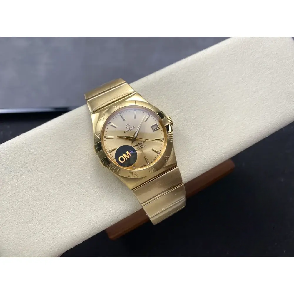 Replica Omega Constellation Full Gold 38mm 123.50.38.21.08.001 - Image 6