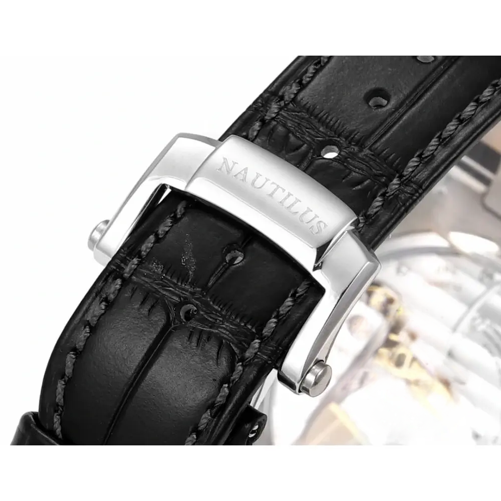 Replica Nautilus 5712G-001 Patek Philippe Moon phases. 40 mm, White gold, Dark Blue Dial - Image 8