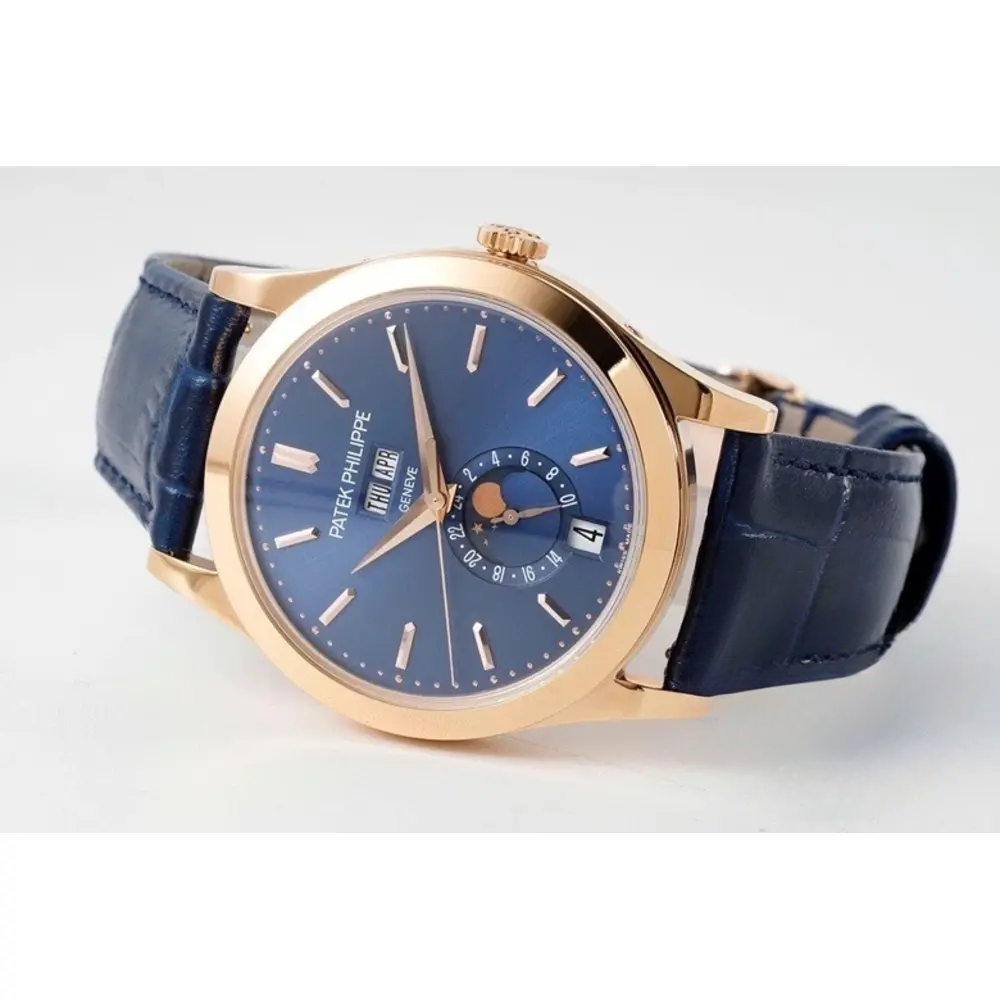Super Clone Complications 5396R-015 Patek Philippe ANNUAL CALENDAR, MOON PHASES. 38.5 mm, Rose Gold - Image 5