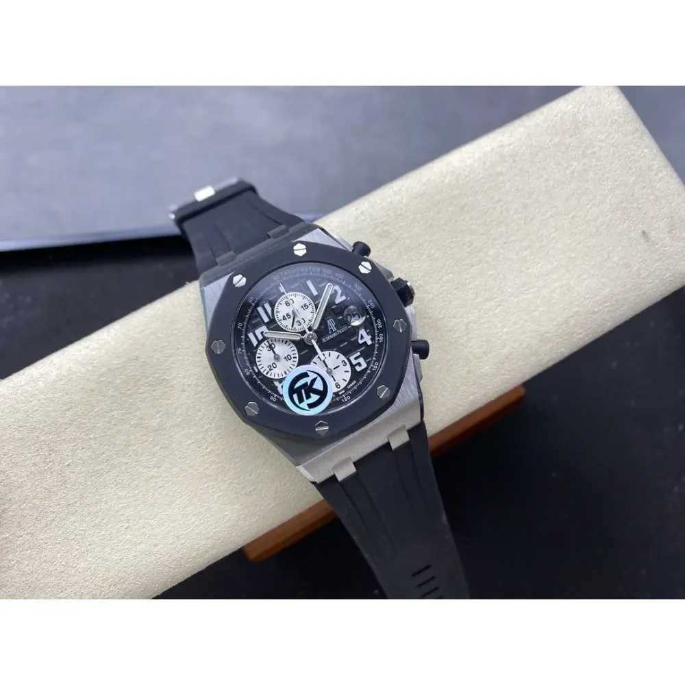 Super Clone Audemars Piguet Royal Oak Offshore Black Ceramic Dial 44mm 26170ST.OO.D101CR.01 - Image 4