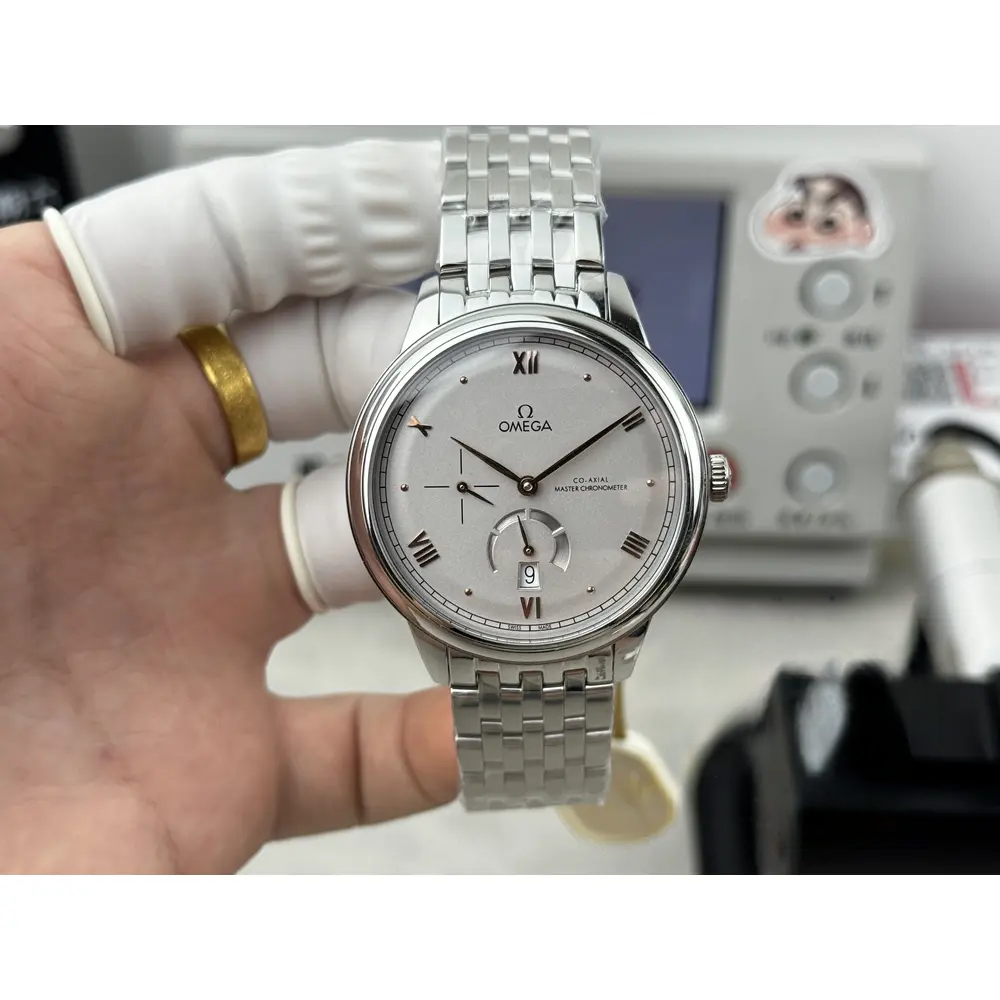 Replica Omega De Ville Prestige 41mm Silver Dial, 434.10.41.21.06.001 - Image 7