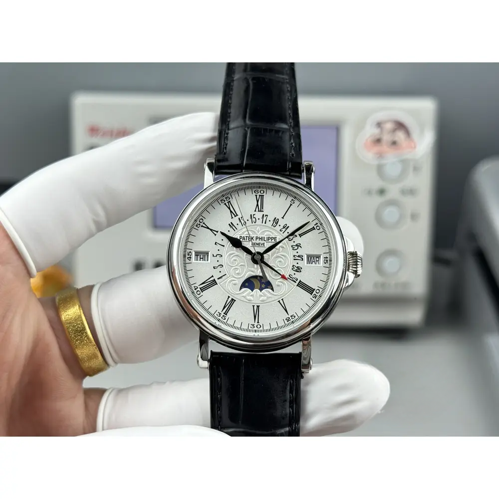 Replica Patek Grand Complication 5159 White Gold Perpetual Calendar - Image 5