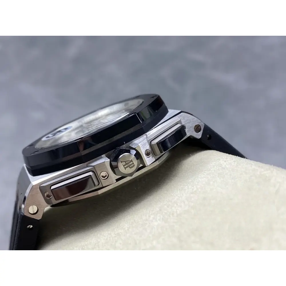 Replica Audemars Piguet Royal Oak Offshore White Black Dial 44mm 26400SO.OO.A002CA.01 - Image 6