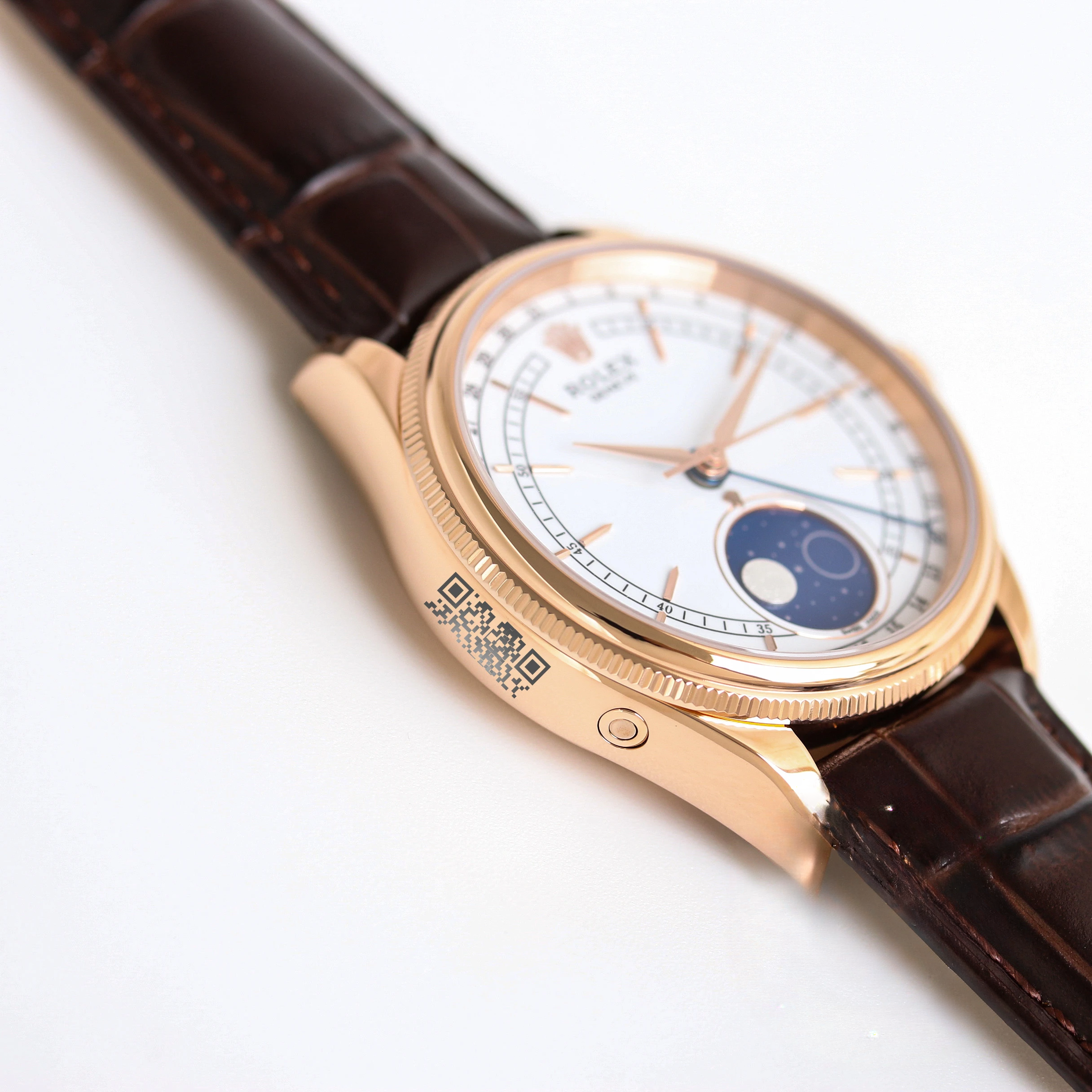 Replica Rolex Cellini Moonphase 50535 White Dial - Image 2