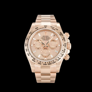 Replica Rolex Daytona 40mm Dial Rose Diamond Baguette 116505