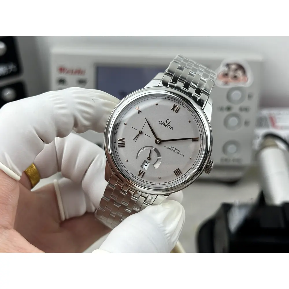 Replica Omega De Ville Prestige 41mm Silver Dial, 434.10.41.21.06.001 - Image 5