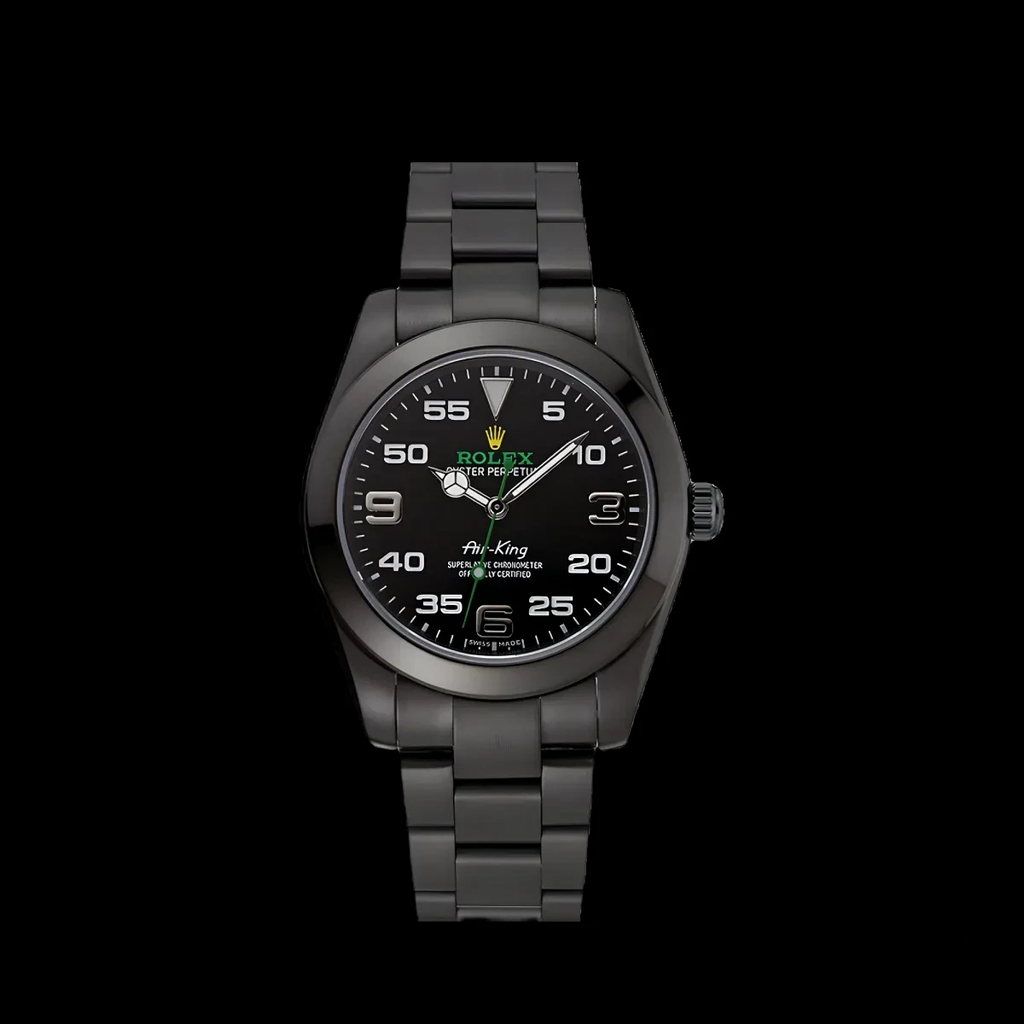 Replica Rolex Air-King 38mm Dial Black 1454019