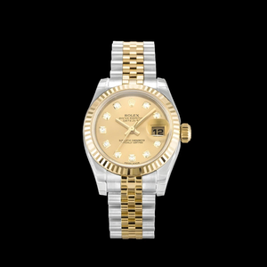 Replica Rolex Lady-Datejust 179173 26mm Champagne Dial