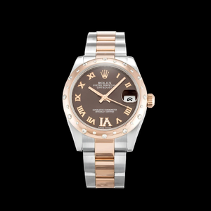 Super Clone Rolex Lady-Datejust 178341 31mm Chocolate Dial