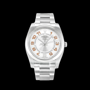 Replica Rolex Air-King 34mm Dial Silver 114200