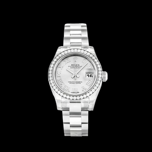 Replica Rolex Lady-Datejust 179384 26mm Silver Dial