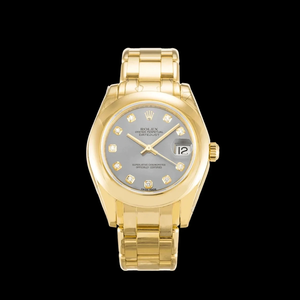 Replica Rolex Pearlmaster 31mm Dial Silver 81208
