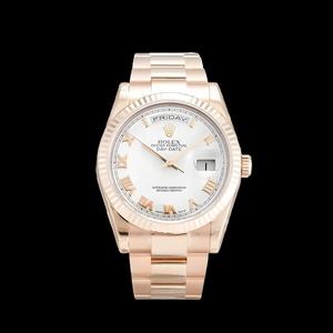 Replica Rolex Day-Date 118235F 36mm White Dial