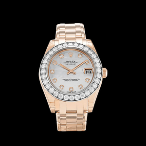 Super Clone Rolex Pearlmaster 34mm Dial Mother of Pearl 81285