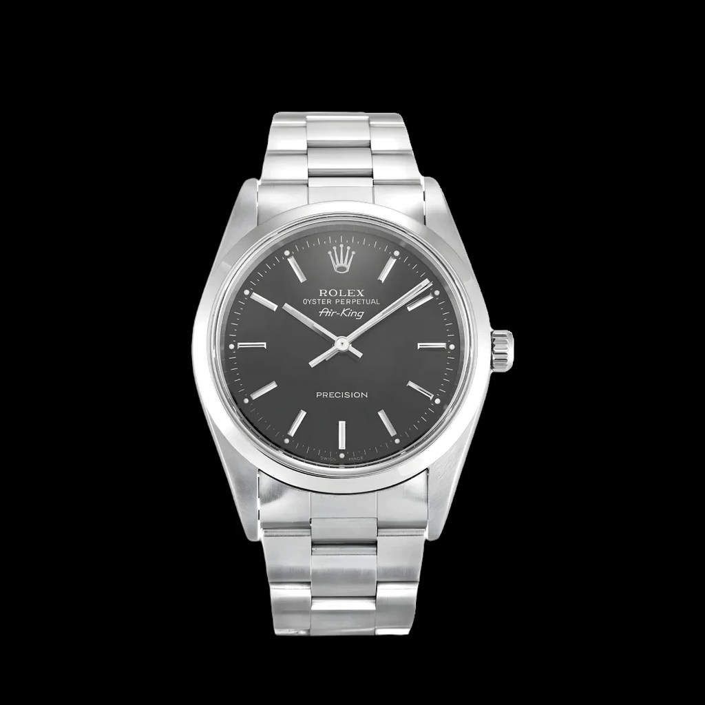 Super Clone Rolex Air-King 34mm Dial Black 14000