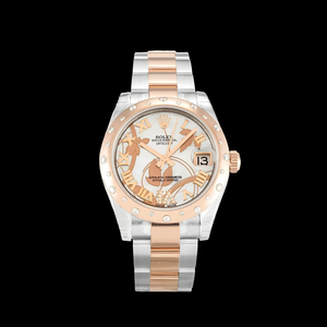 Replica Rolex Lady-Datejust 178341 31mm White Floral Dial