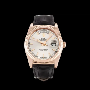 Replica Rolex Day-Date 118135 36mm Silver Dial