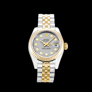 Replica Rolex Lady-Datejust 179173 26mm Silver Dial Two Tone