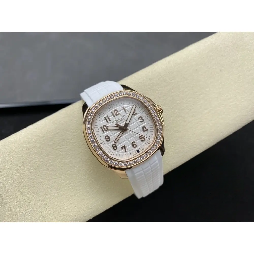 Super Clone Aquanaut 5269/200R-001 Patek Philippe Luce Travel Time 38.8 mm, Rose gold - Image 5