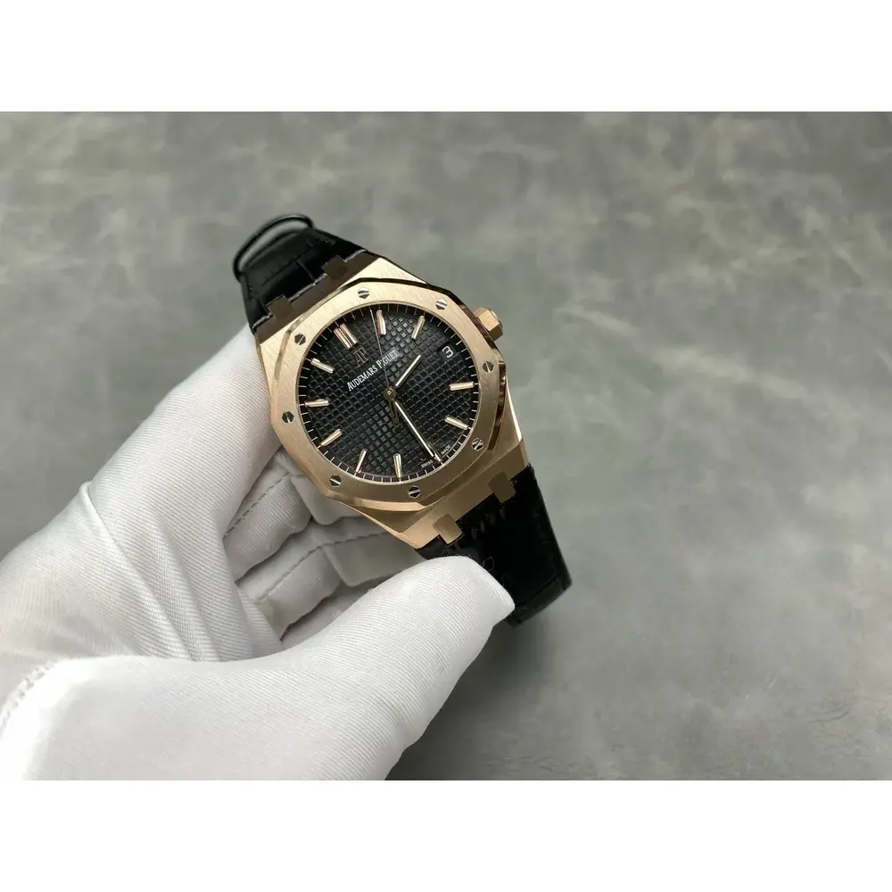 Replica Audemars Piguet Royal Oak Leather Strap 15500OR - Image 8