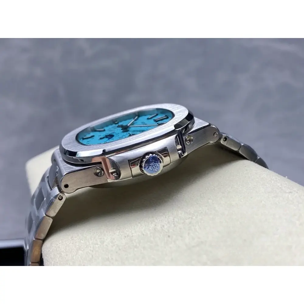 Replica Tiffany Nautilus 5740/1G Patek Philippe Perpetual Calendar 40 mm, White - Image 6