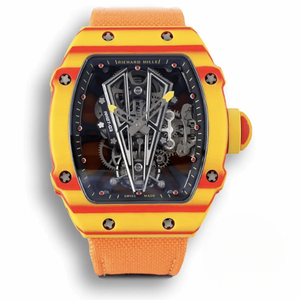 Replica Richard Mille 27-03 Rafael Nadal Tourbillon Orange Strap