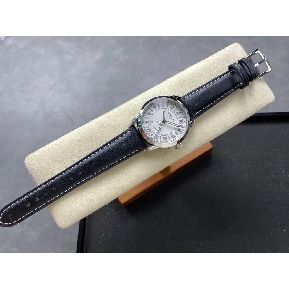 Super Clone Complications 5224R-001 Patek Philippe 24-HOUR DISPLAY, TRAVEL TIME. 42 mm, White Gold - Image 5