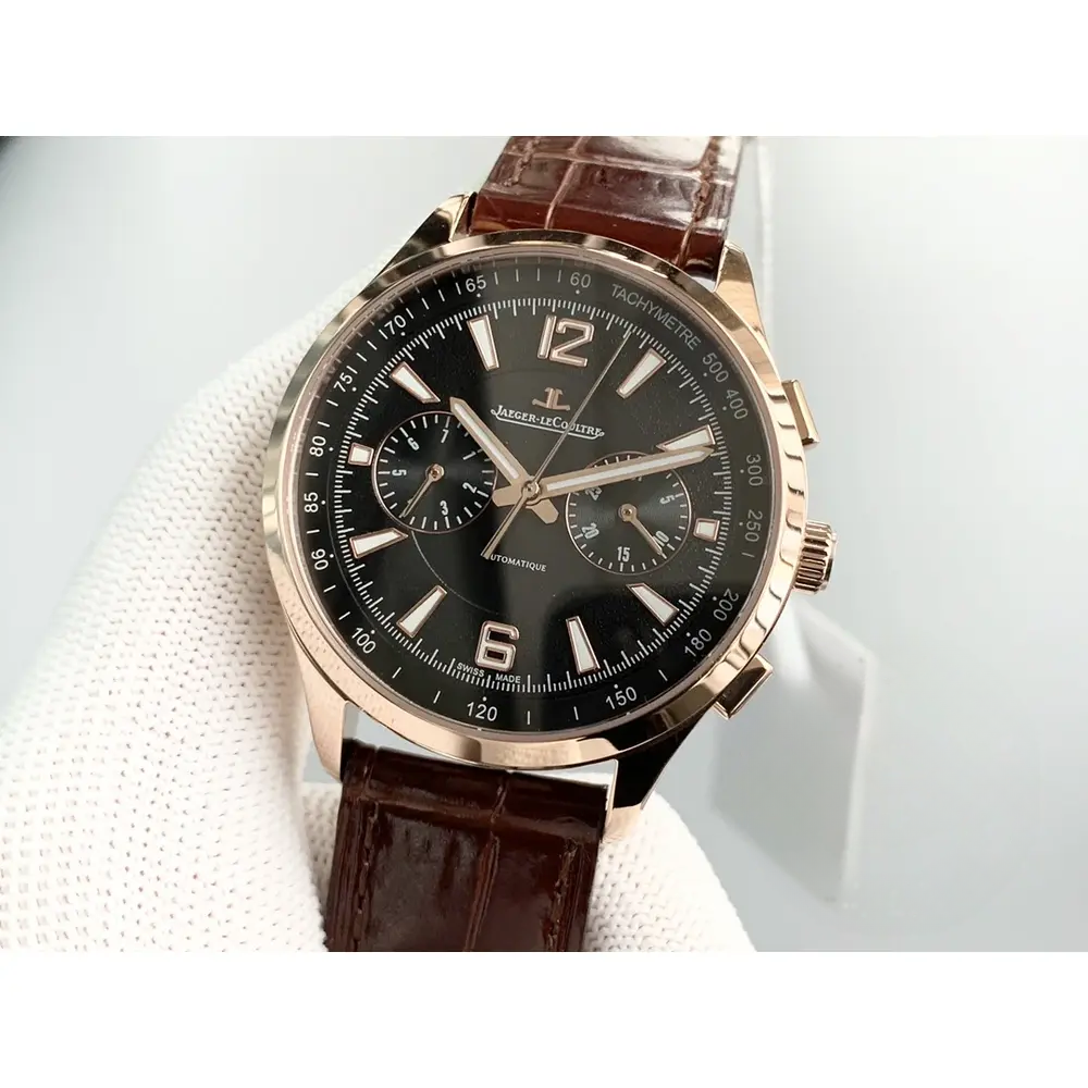 Replica Jaeger-LeCoultre Polaris Rose Gold 42 mm Black Dial 9022450 - Image 7