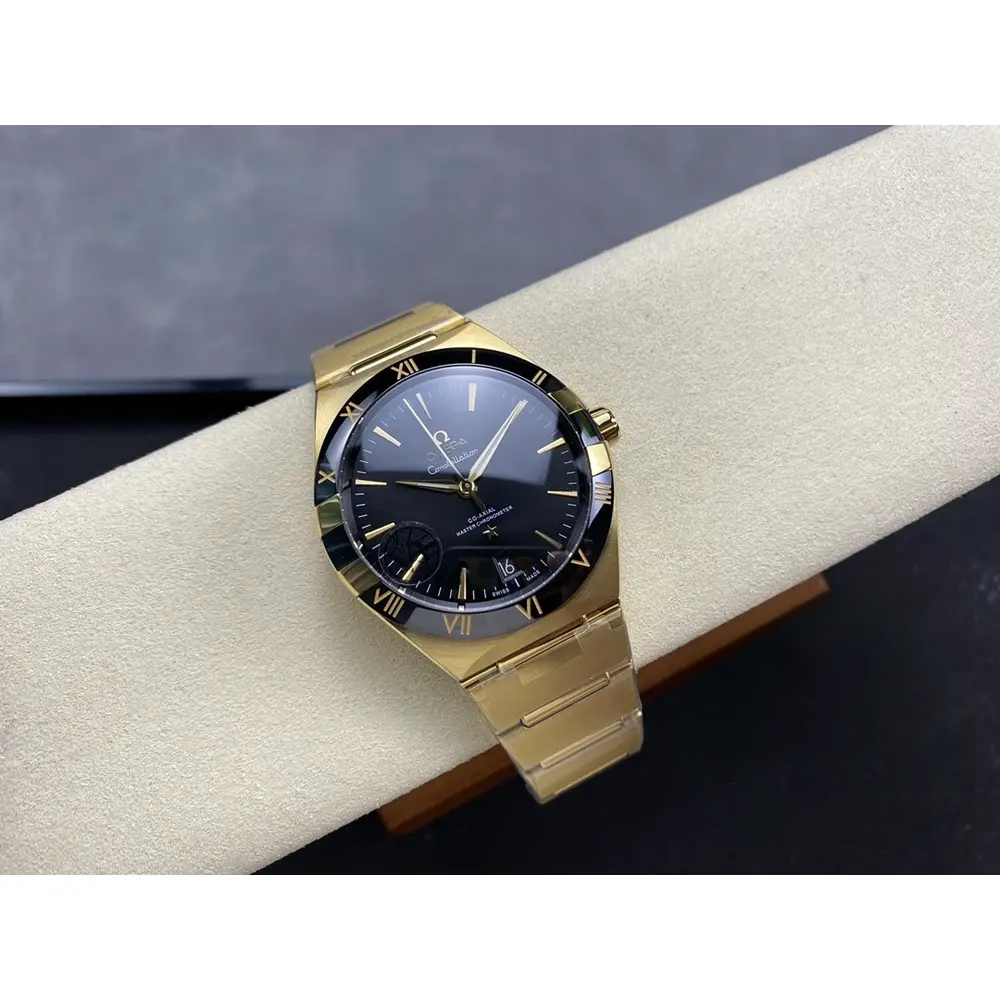 Replica Omega Constellation Gold, Black Dial 41mm 131.63.41.21.01.001 - Image 2