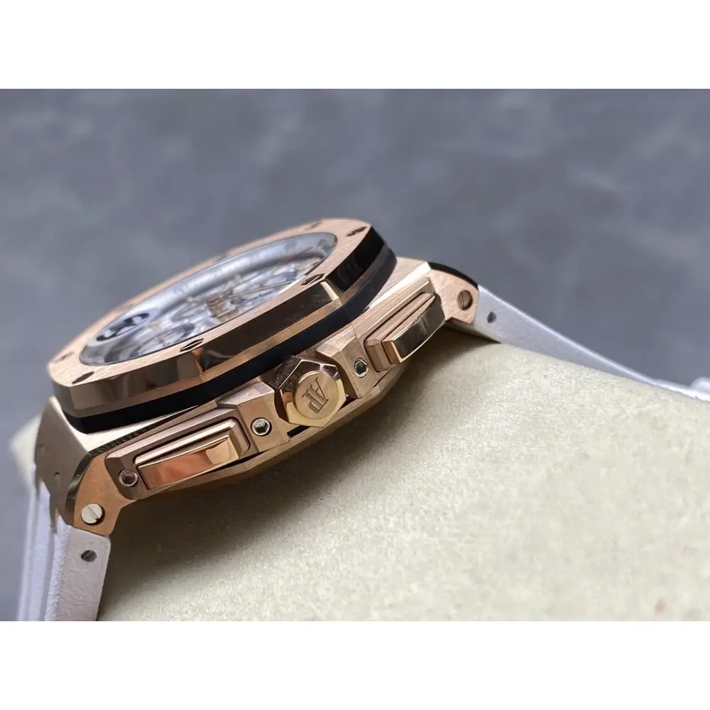 Super Clone Audemars Piguet Royal Oak Offshore White Gold Dial 44mm 26408OR.OO.A010CA.01 - Image 6