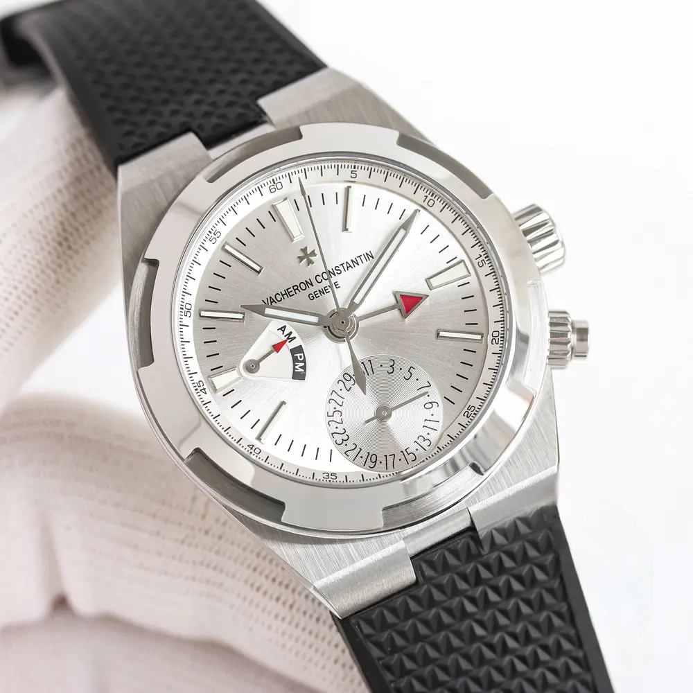 Swiss Replica Vacheron Constantin Overseas Silver 7900V110A-B333 - Image 4
